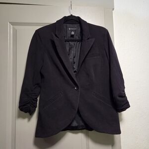 INC International Concepts Charcoal Blazer